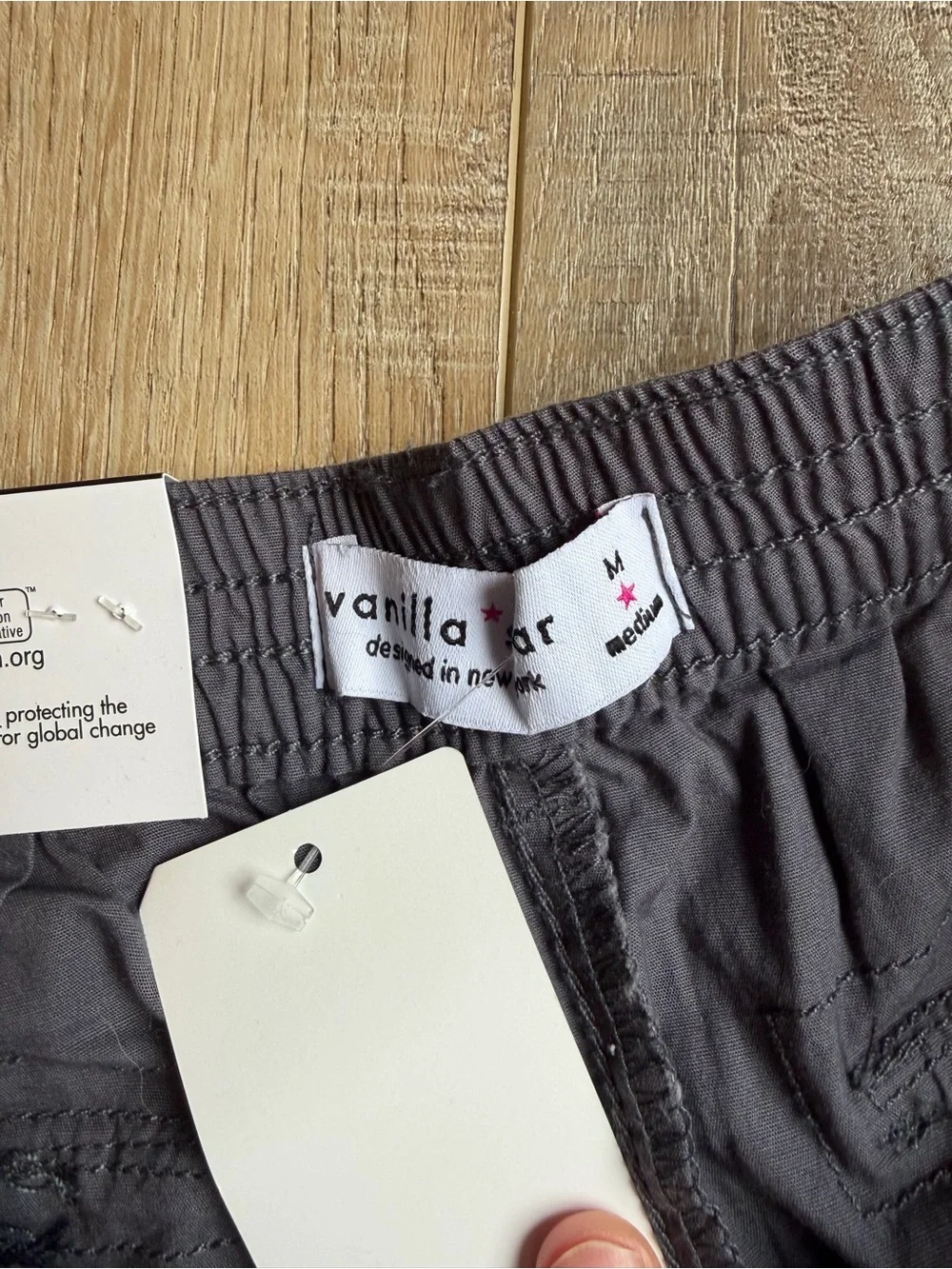 Vanilla Star Men's Charcoal Cargo Shorts